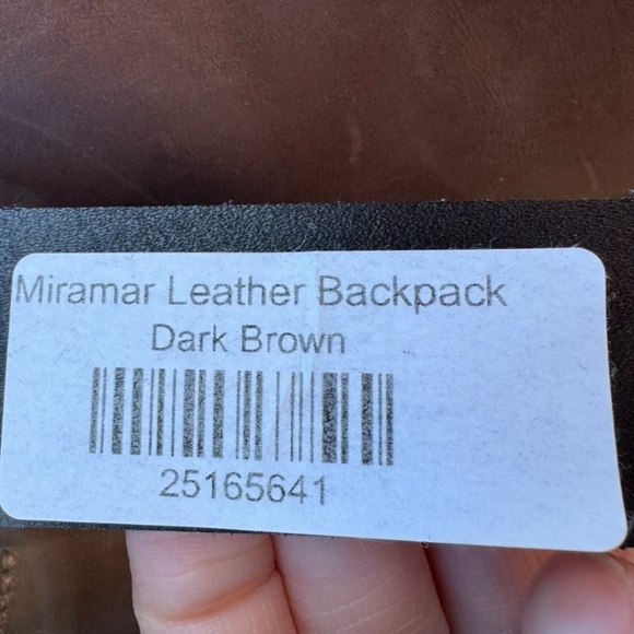 Parker Clay Miramar Leather Backpack main image 8